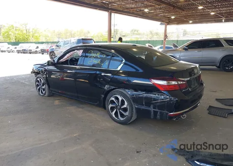 2017 Honda Accord Ex-L V6 from USA, damaged, VIN 1HGCR3F01HA040865